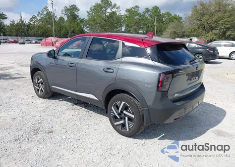 2025 Nissan Kicks Sv Fwd из США, поврежденный, VIN 3N8AP6CA2SL301063